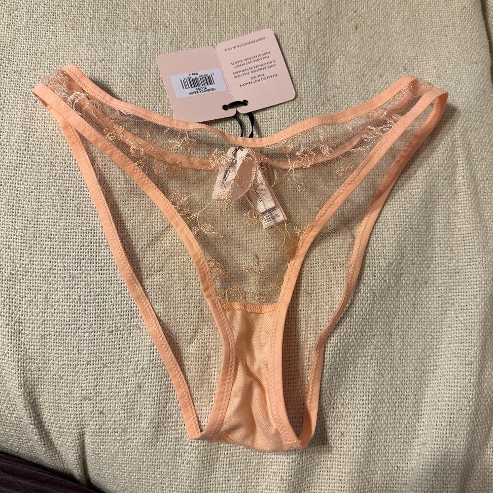 Agent Provocateur Blush Lace Bra Set - Picture 4 of 10
